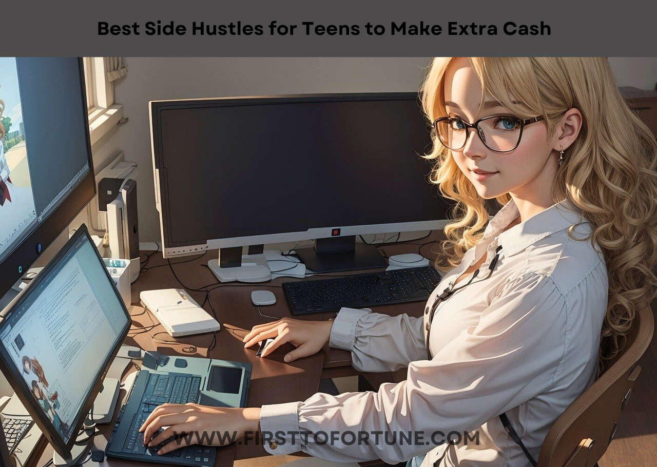 You are currently viewing 15 Best Side Hustles for Teens to Make Extra Cash  